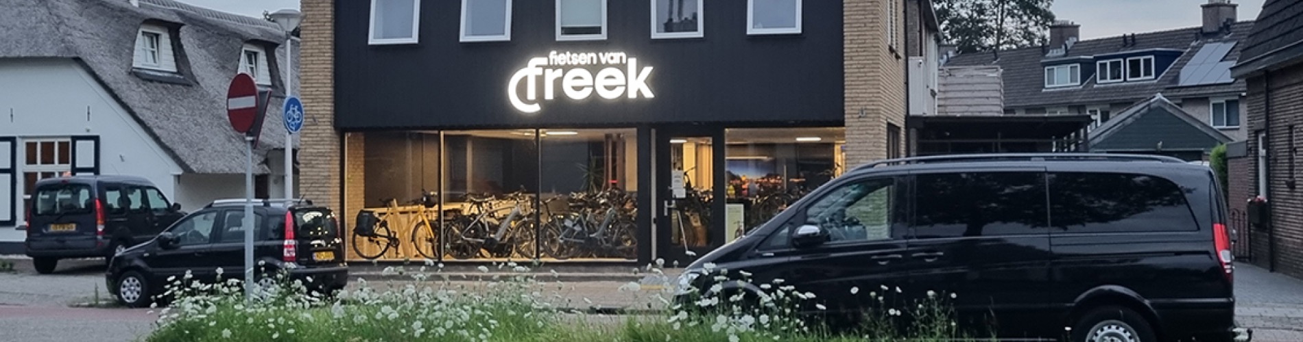 Fietsen van Freek